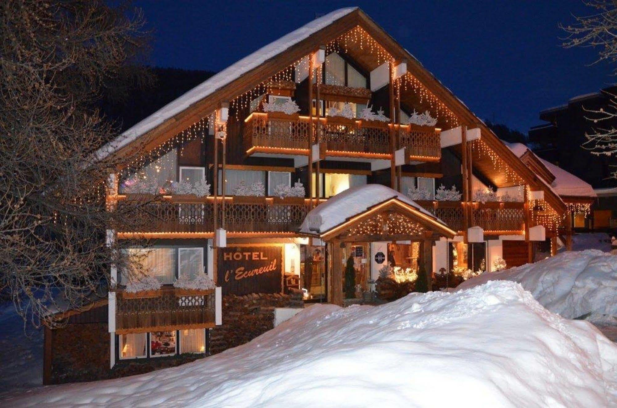 Hôtel Ecureuil Vars (Hautes-Alpes) Exterior foto